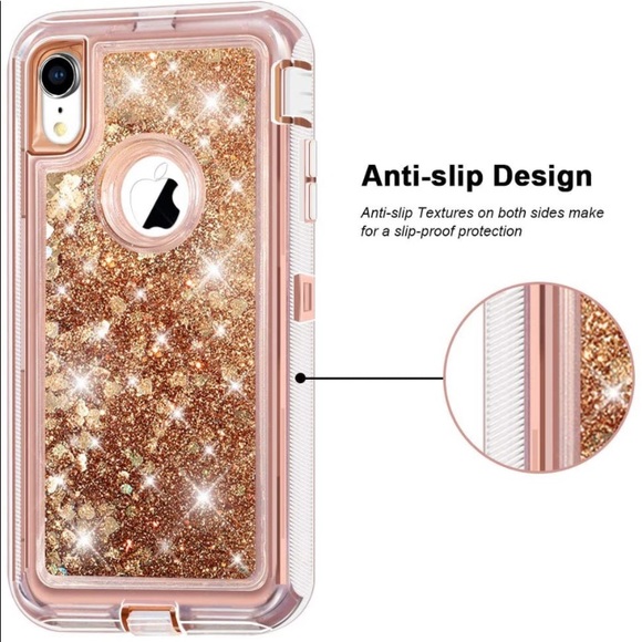 IPHONE XR CASE .. ROSE GOLD - Picture 5 of 10